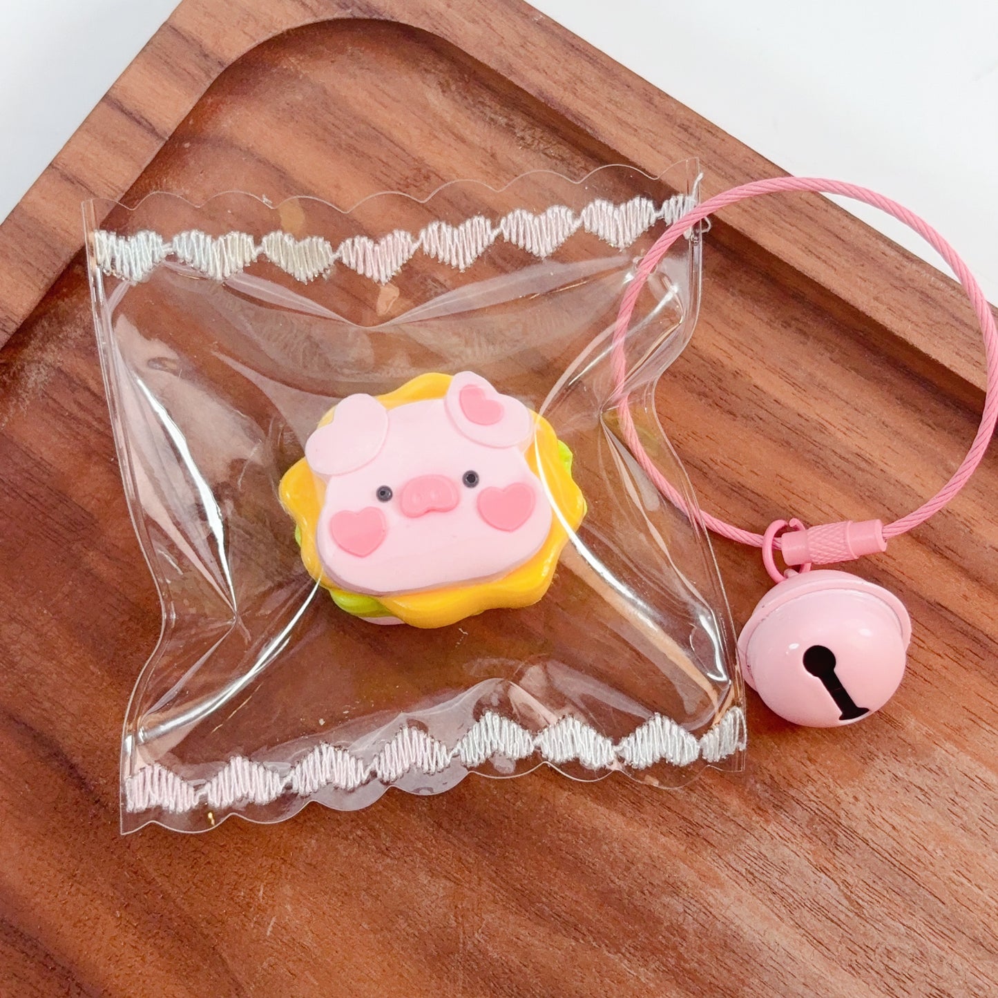 Juguete ASMR blando Piggy Burger