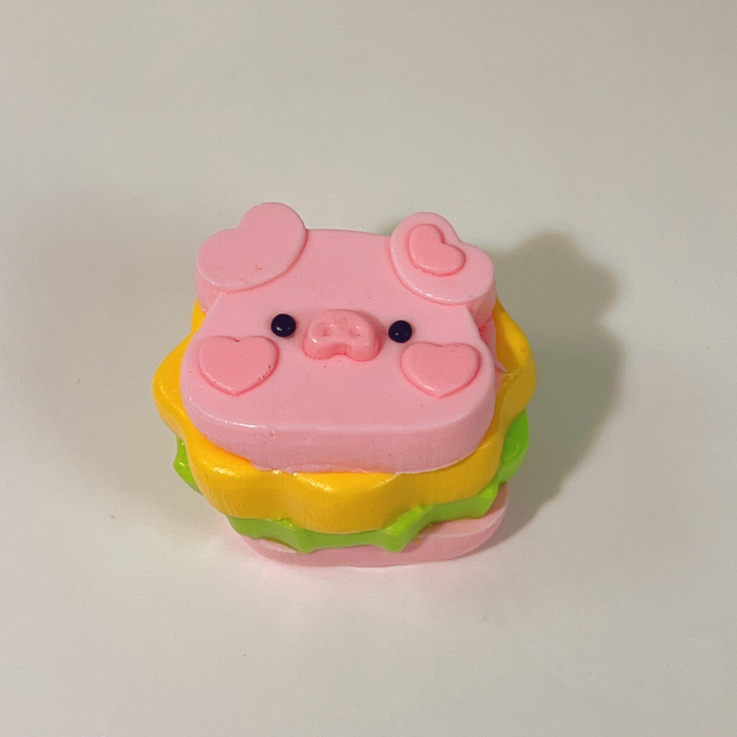 Juguete ASMR blando Piggy Burger