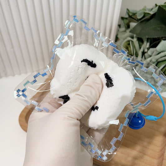 Milk Bowknot Squishy Toy