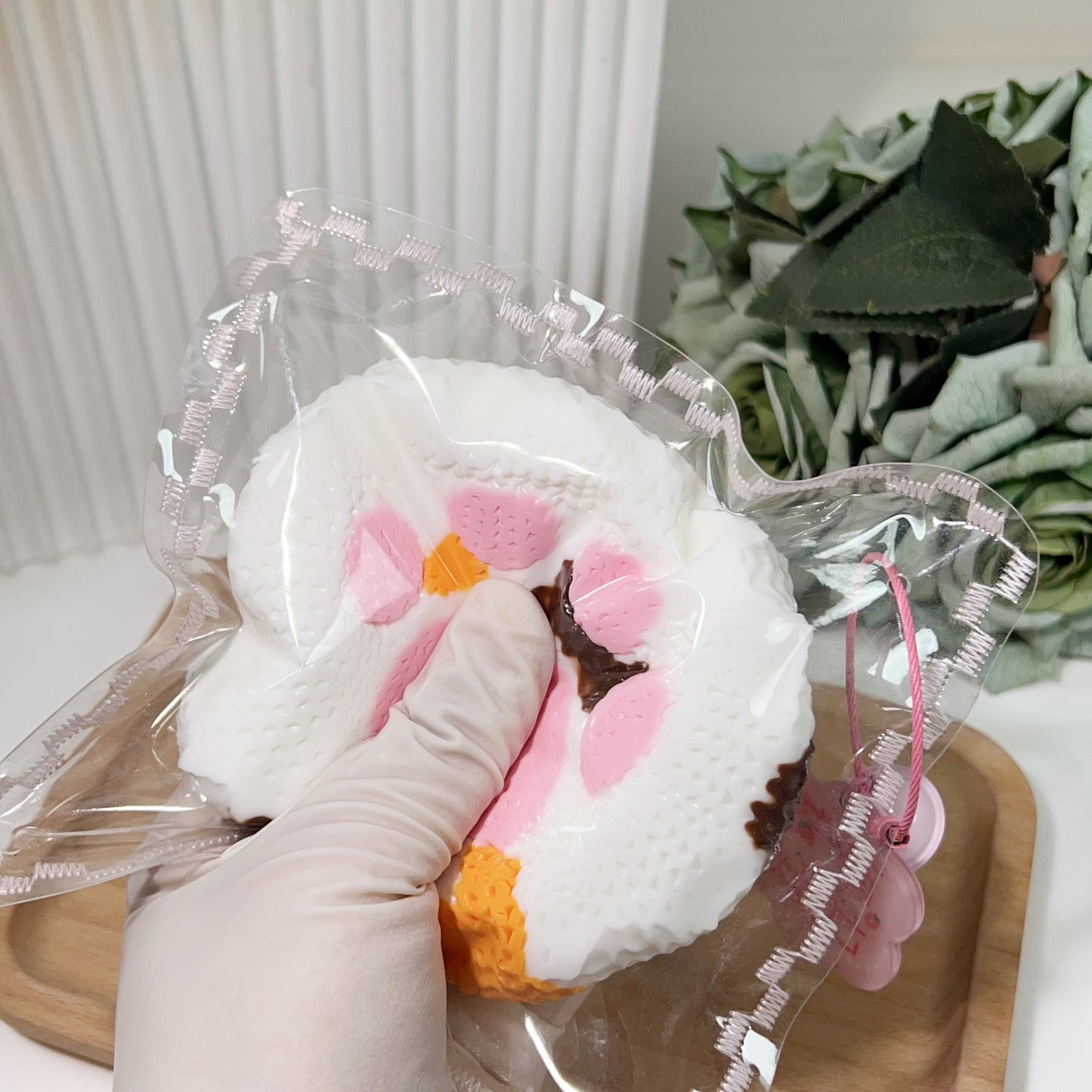Calico Cat Paw Squishy Toy