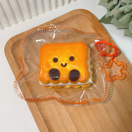 Galleta Squishy JC Sandwich: ¡Suave, divertida y antiestrés!