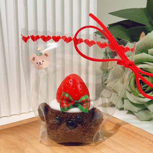 💖 Osito de fresa blando 💖