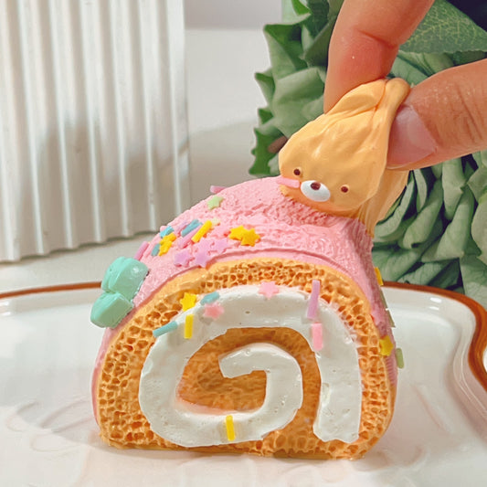 🐻Bear Swiss Roll Squishy🐻