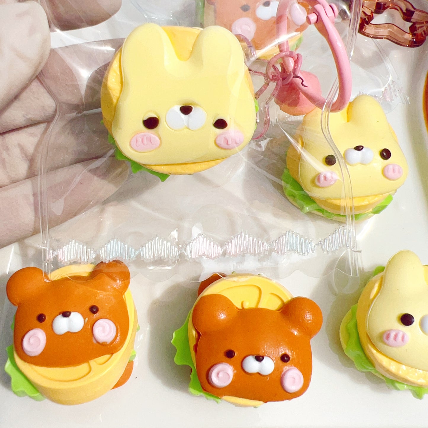 🍔🐻Bear Burger Squishy 🍔🐻