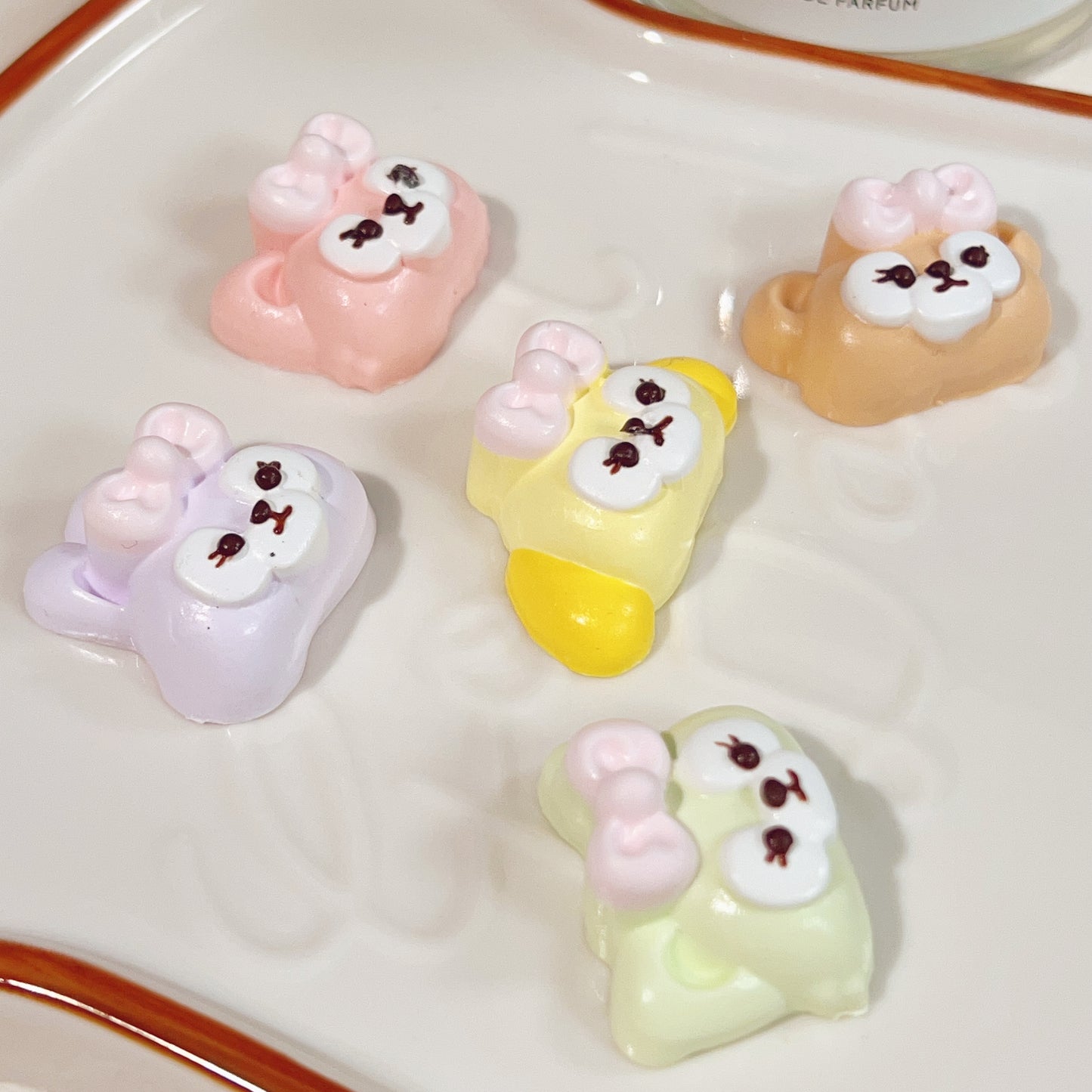 💖Lindo set de squishy de cinco amigos animales 🐾💖