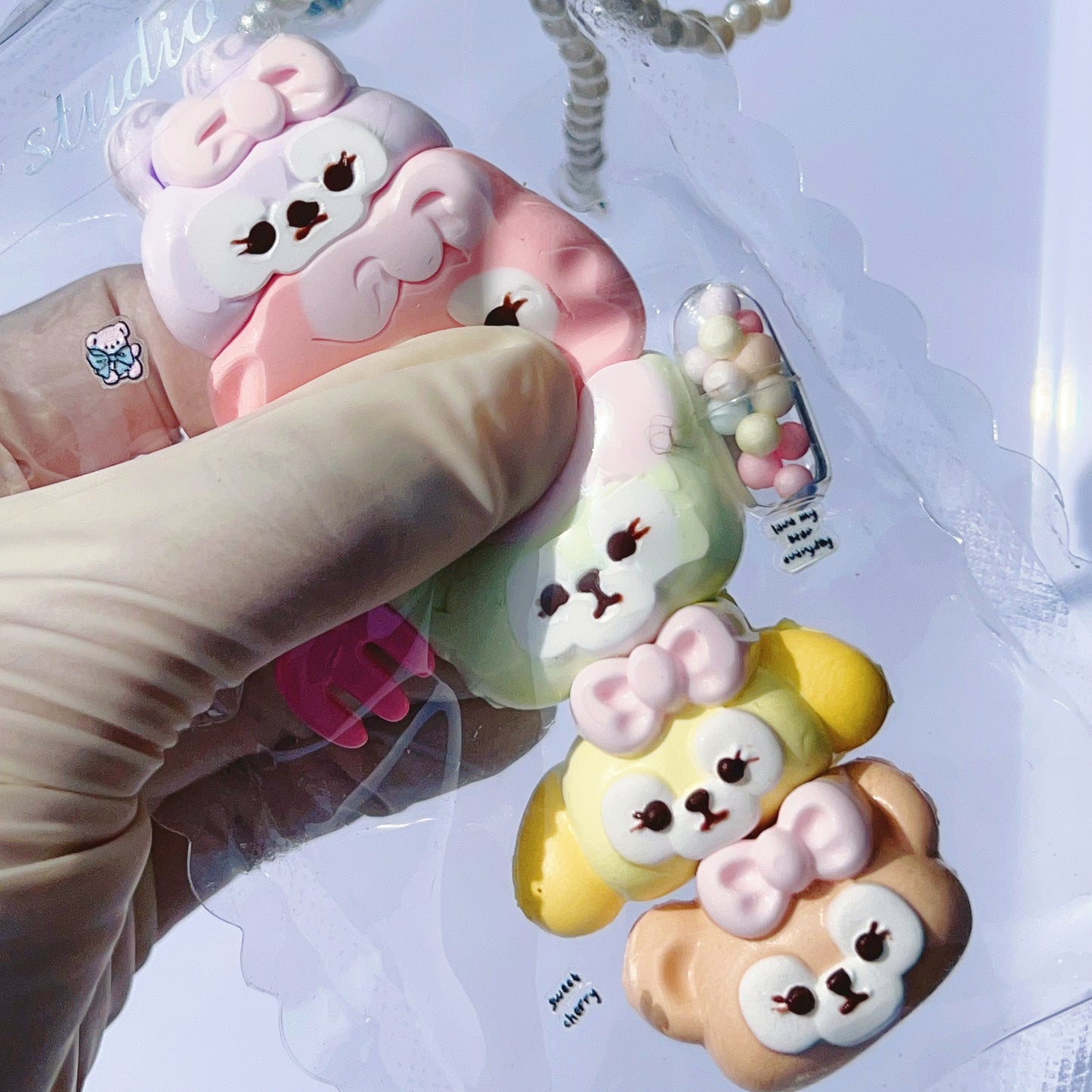 💖Lindo set de squishy de cinco amigos animales 🐾💖