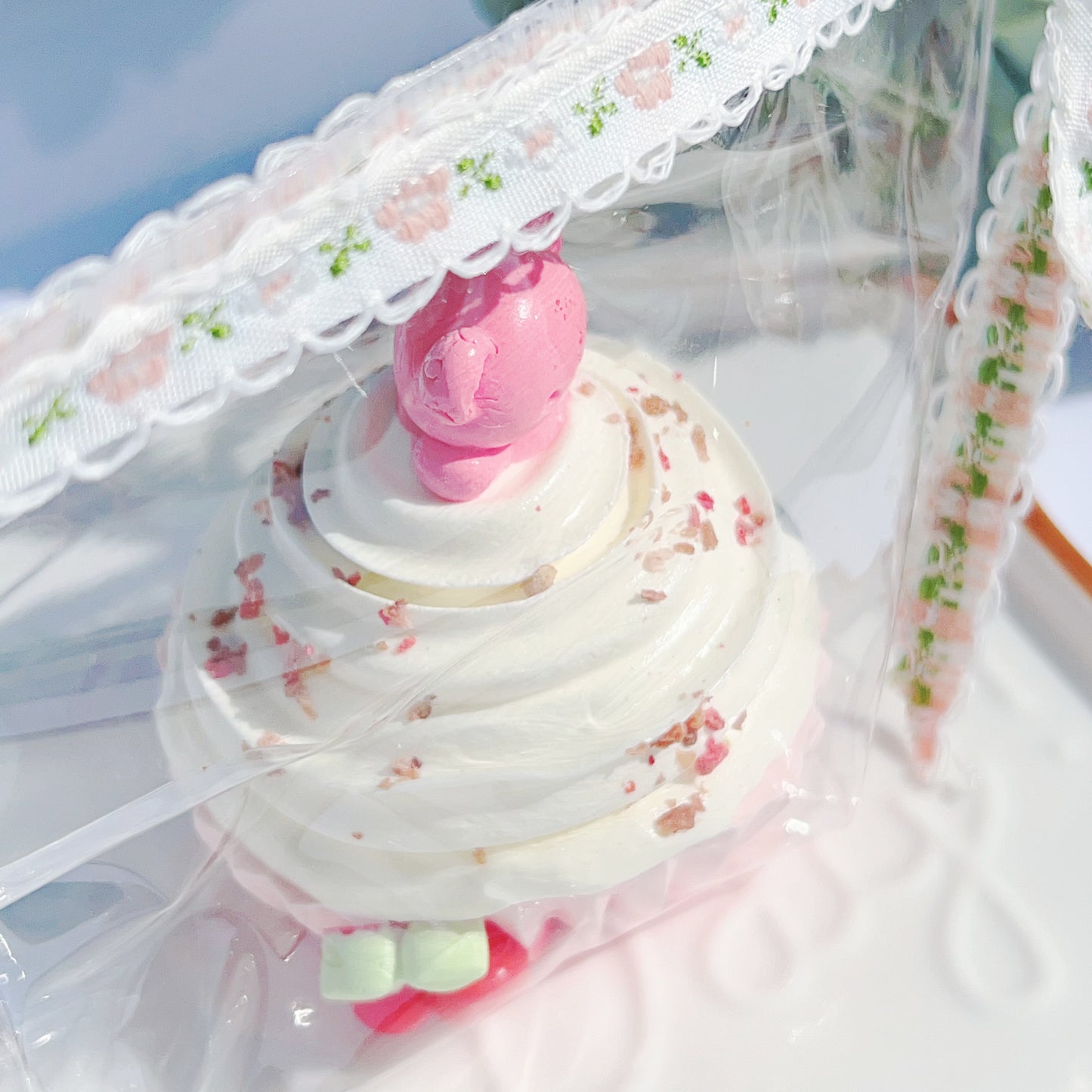🧁Mini cupcake de oso blando 🧁