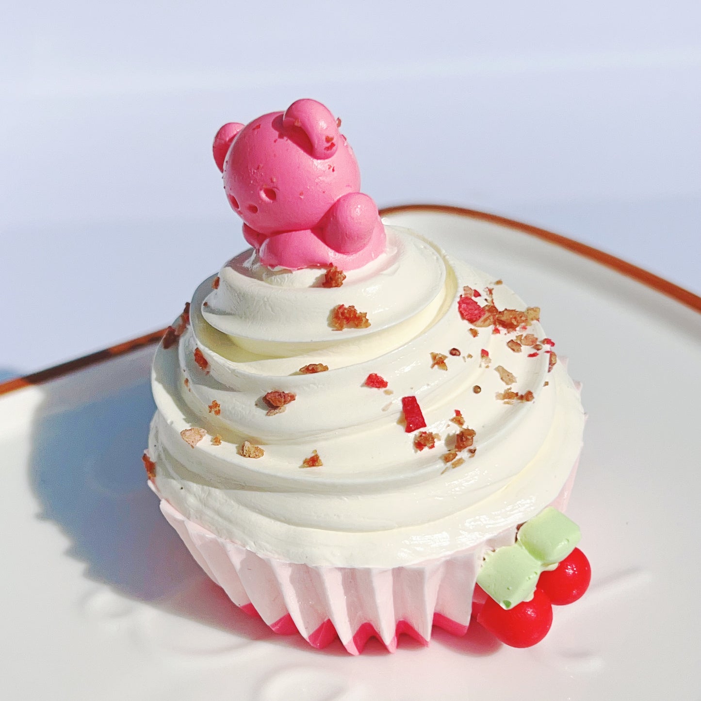 🧁Mini cupcake de oso blando 🧁