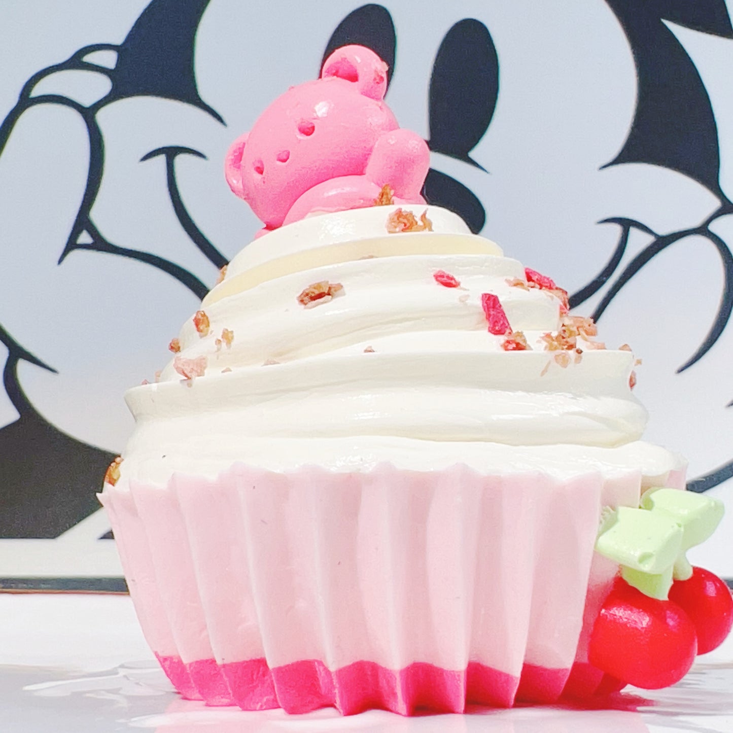 🧁Mini cupcake de oso blando 🧁