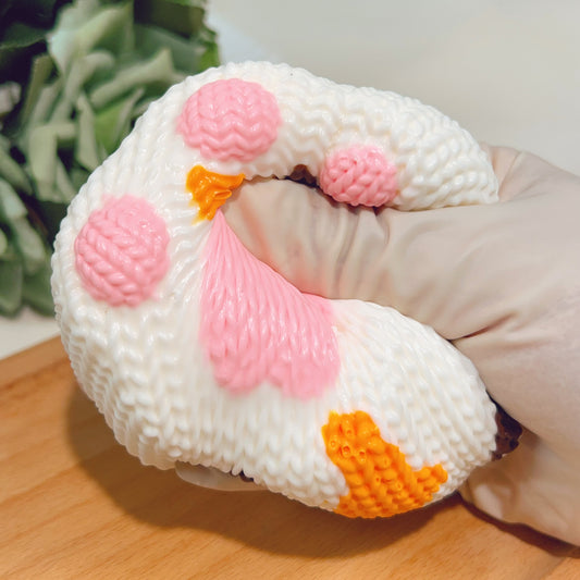 Calico Cat Paw Squishy Toy