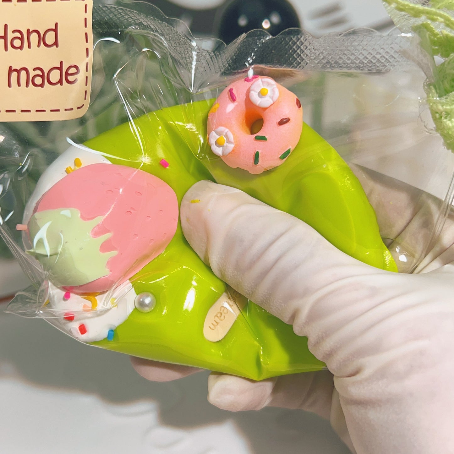 🍦Matcha Chocolate Ice Cream Squishy Set🍦