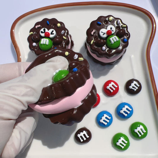 🍪M M Cookie Squishy 🍪