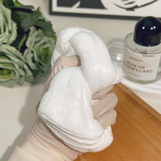 🤩Juguete blando de plumón cuadrado blanco🤩