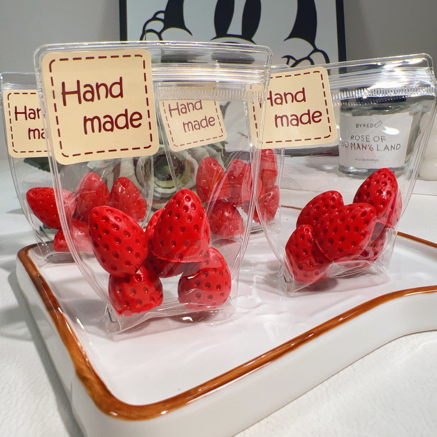 🍓 6 strawberries Squishy 🍓