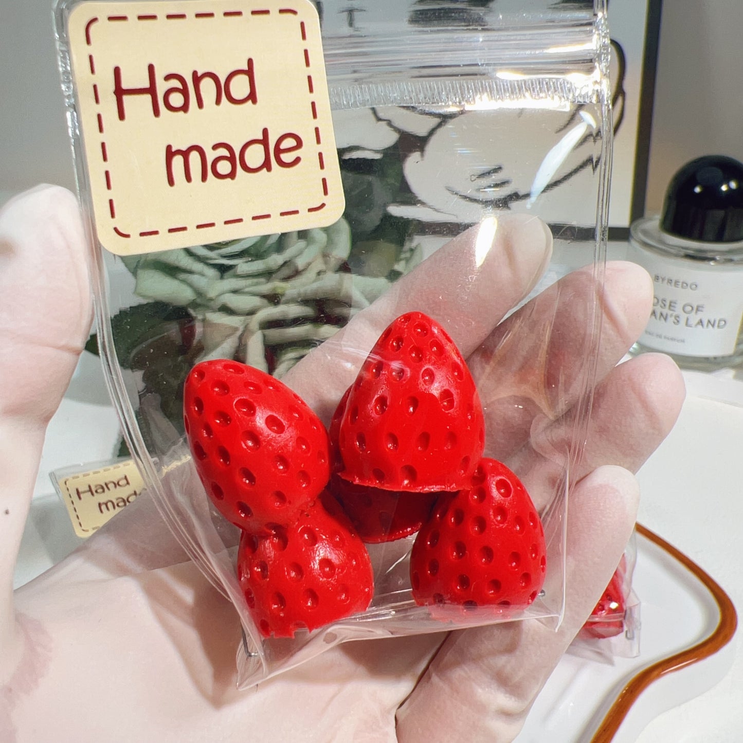 🍓 6 strawberries Squishy 🍓