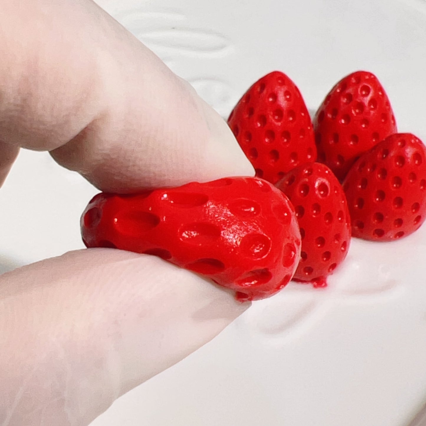 🍓 6 strawberries Squishy 🍓