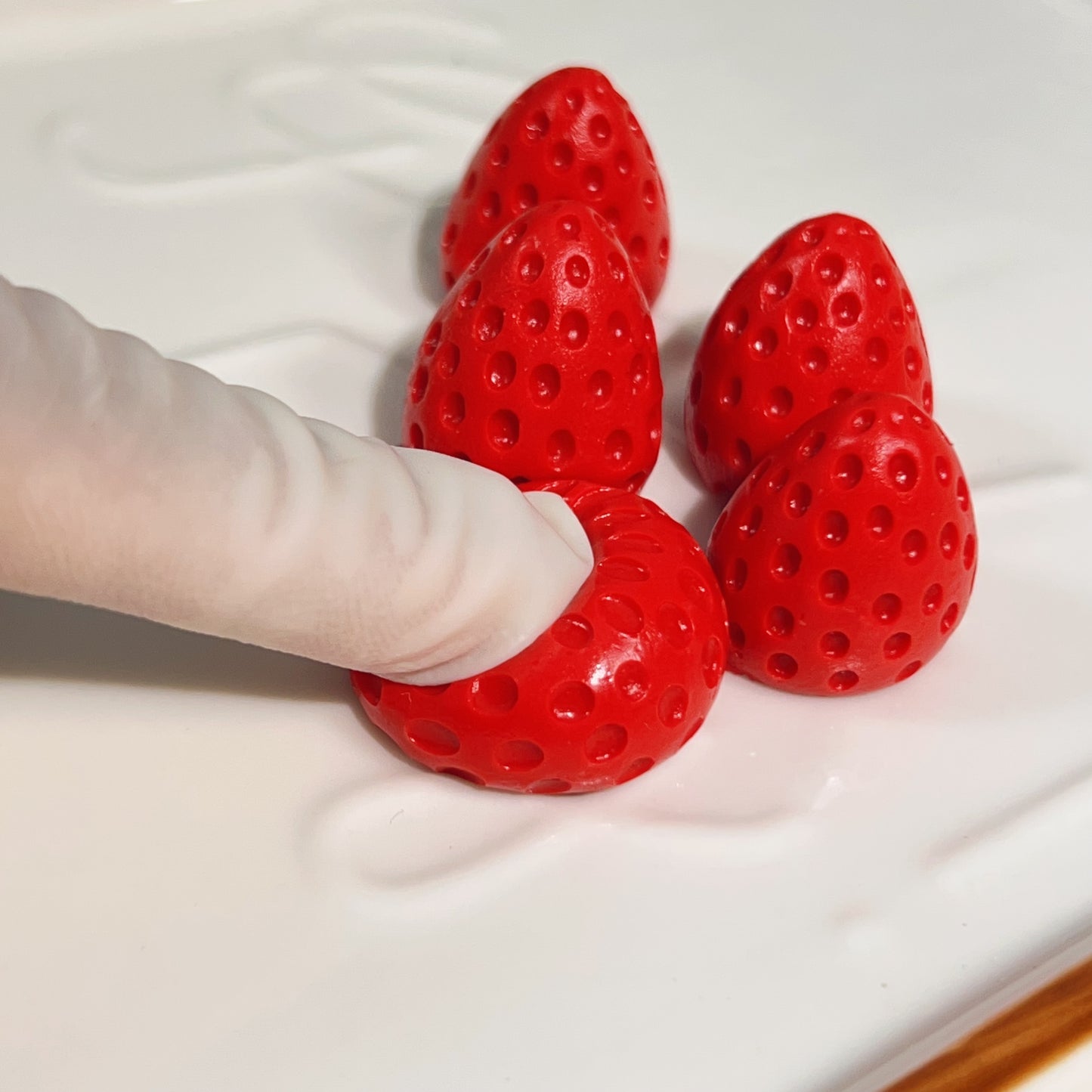 🍓 6 strawberries Squishy 🍓