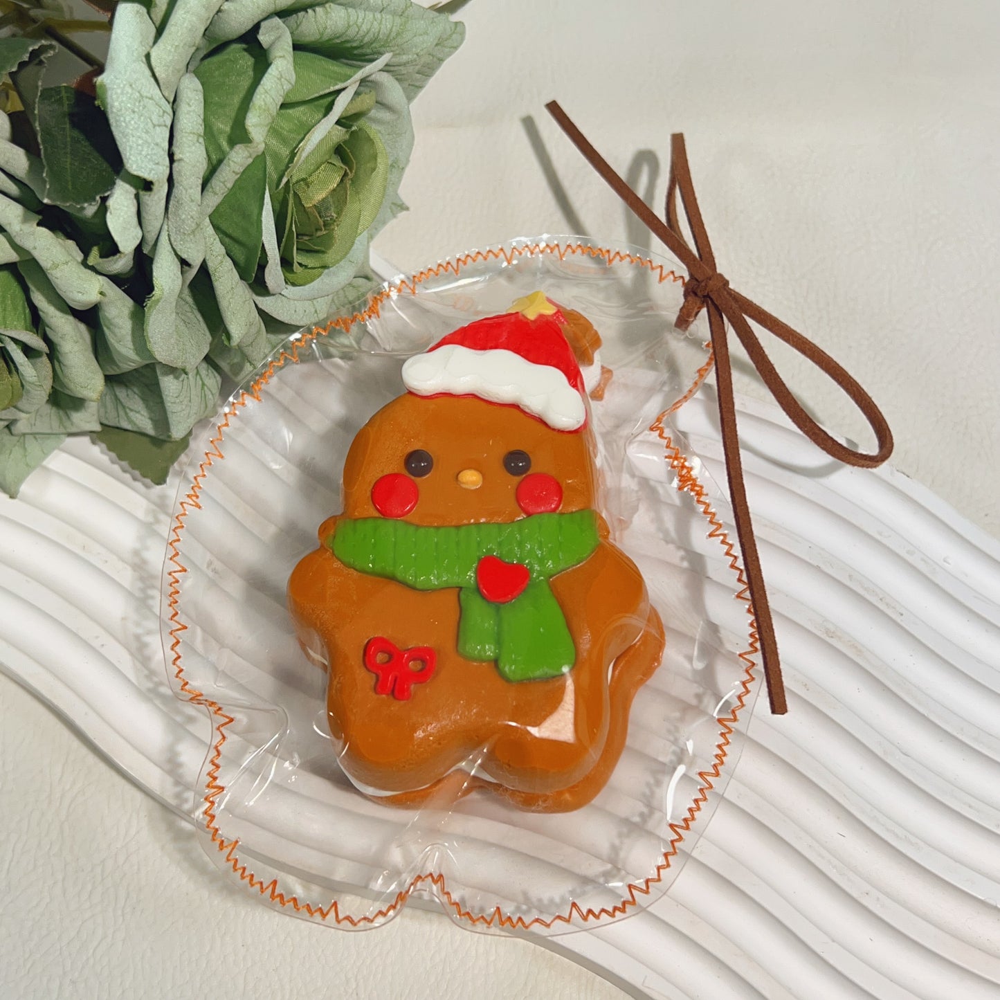 💖 Gingerbread Man Squishy Toy 💖