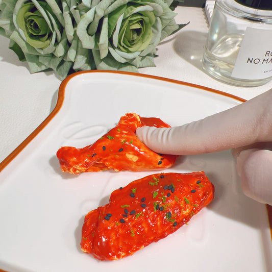 🍗Spicy Chicken Wings Squishy Set 🍗