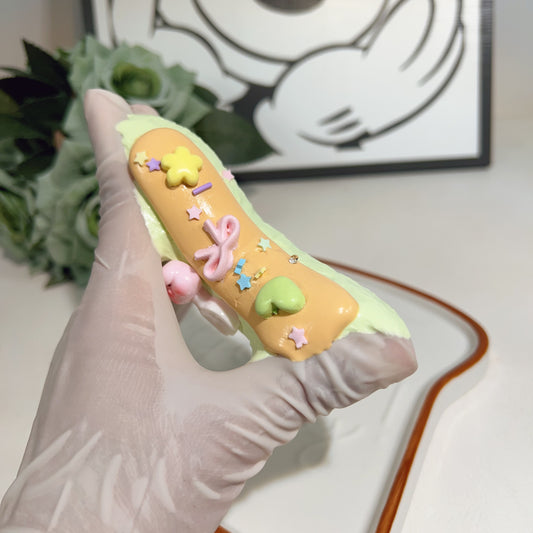 🥖Matcha Bread Stick Squishy🥖