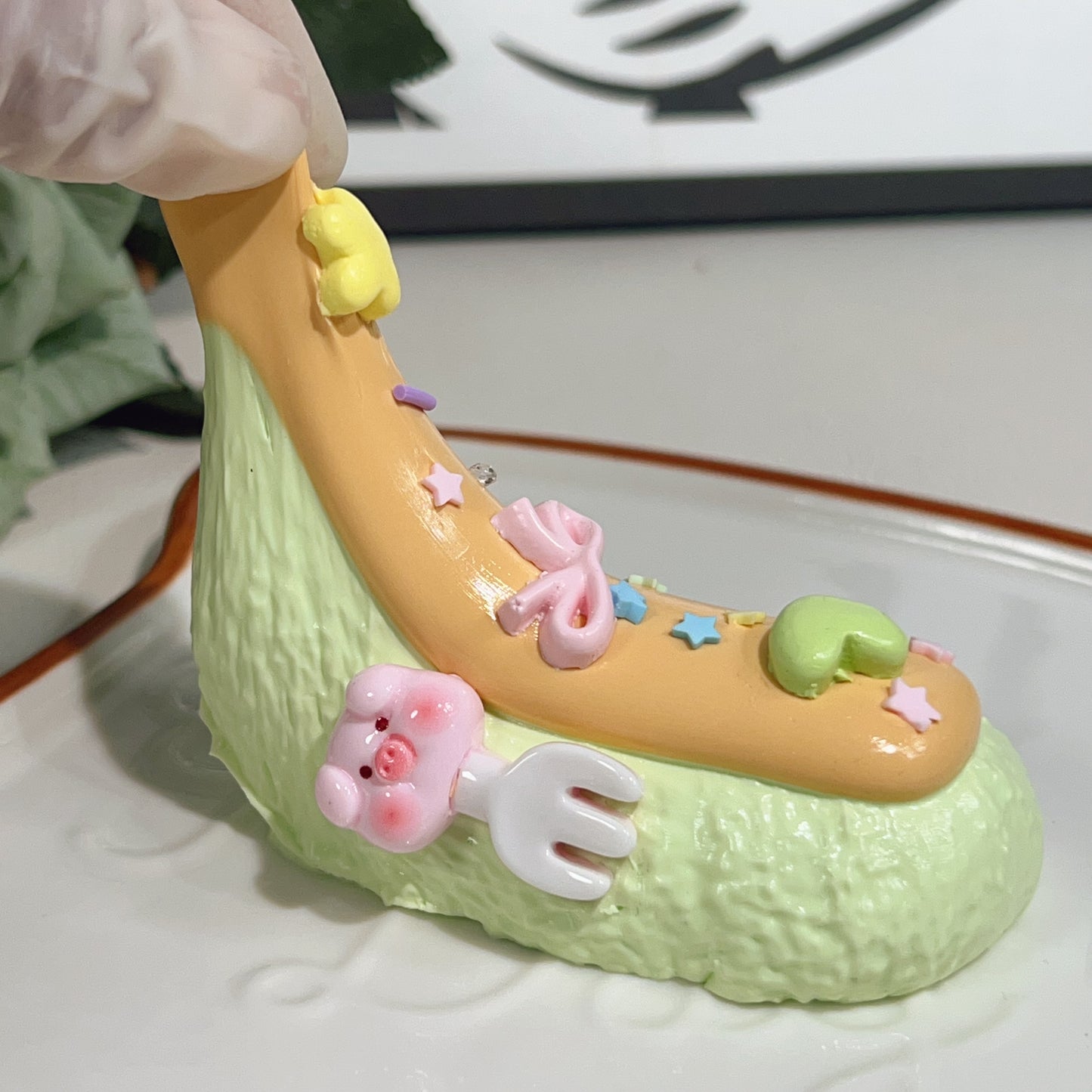 🥖Matcha Bread Stick Squishy🥖