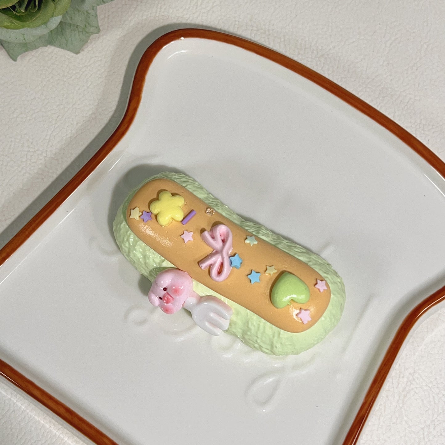 🥖Matcha Bread Stick Squishy🥖