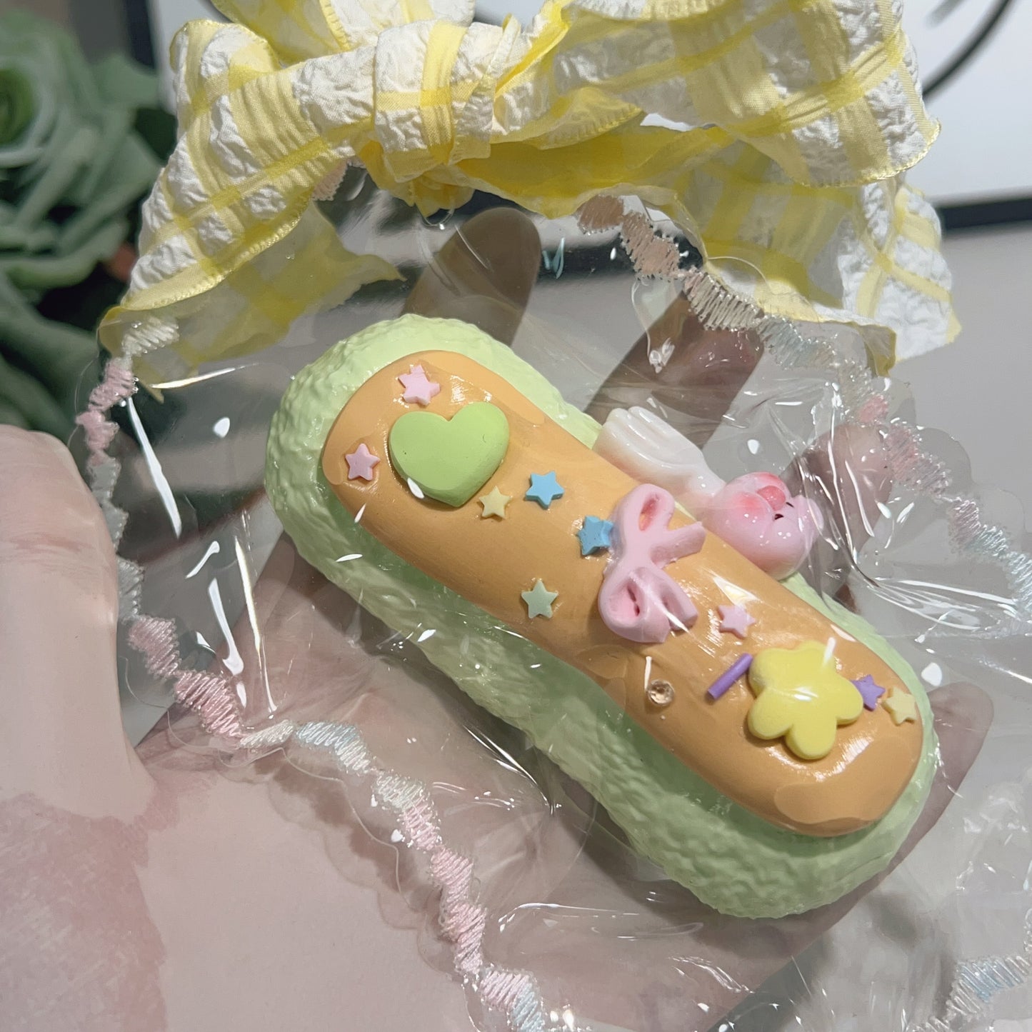 🥖Matcha Bread Stick Squishy🥖
