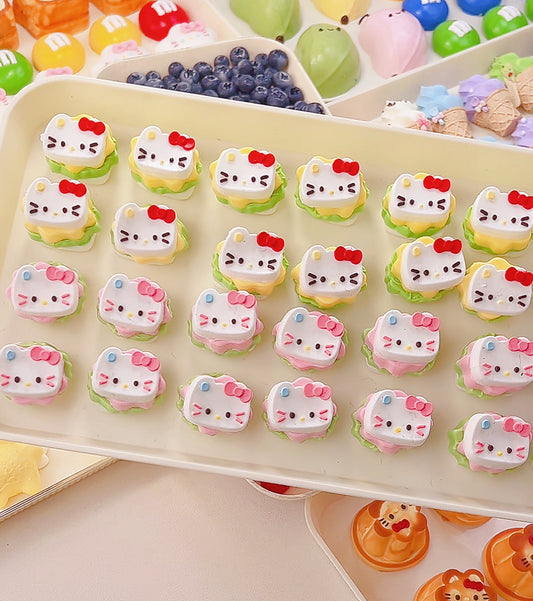 💖 Kitty Burger Squishy ASMR Toy 💖