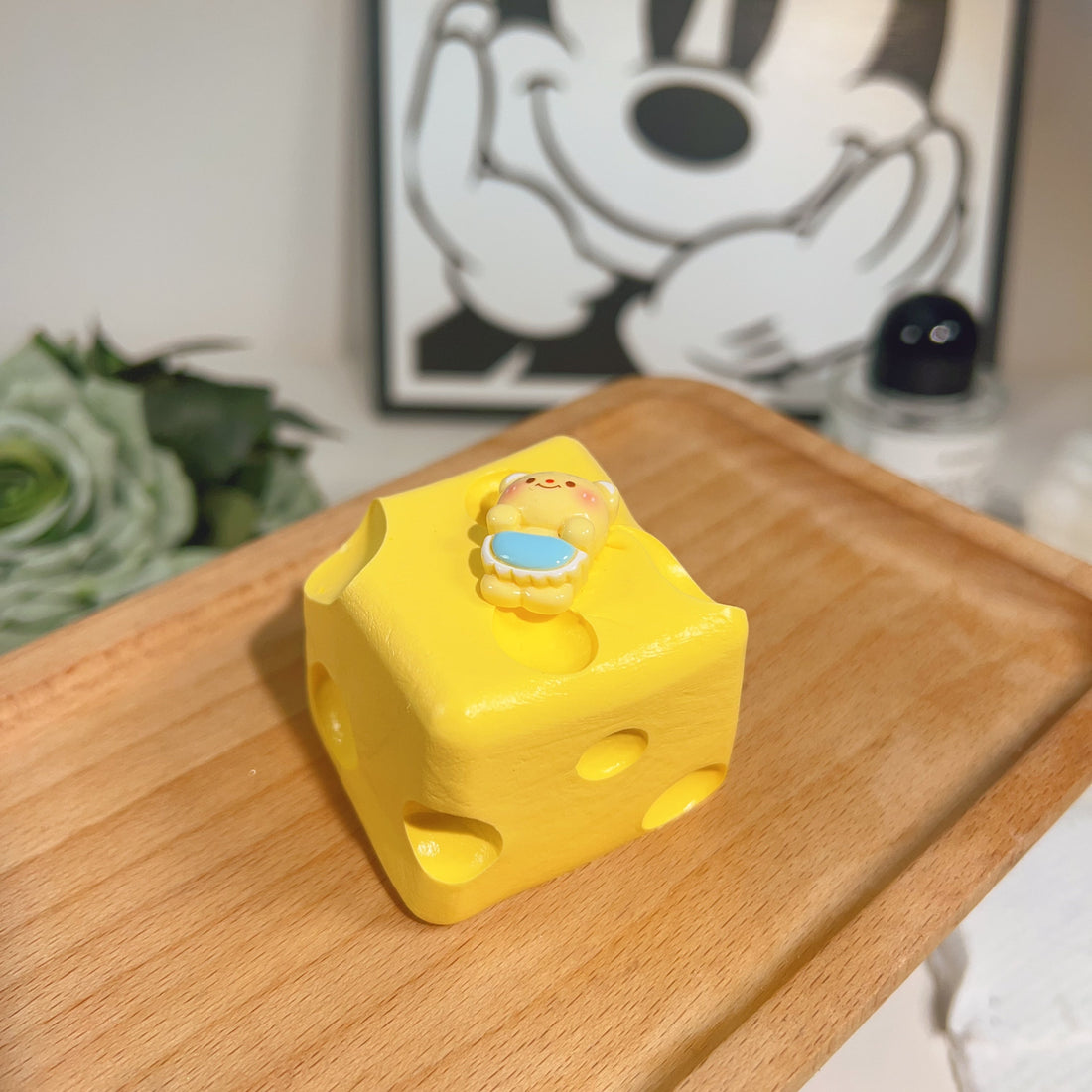 Unwind with Our Adorable Cheese Cube Squishy: Your Daily Dose of Comfort