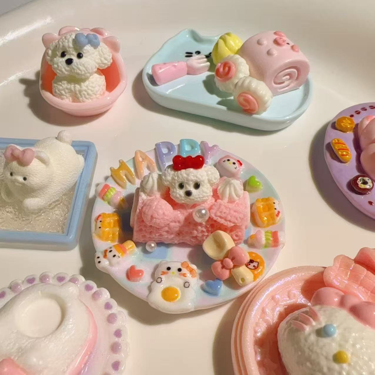 Tiny Mini Squishy free choose  with steamer on TIKTOK