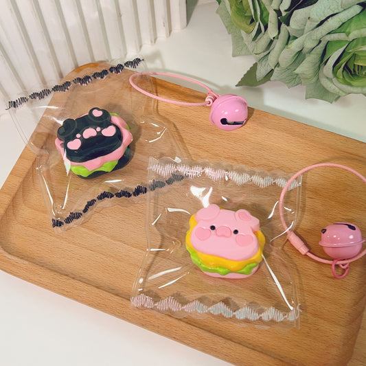 💖Piggy Burger Squishy 💖 