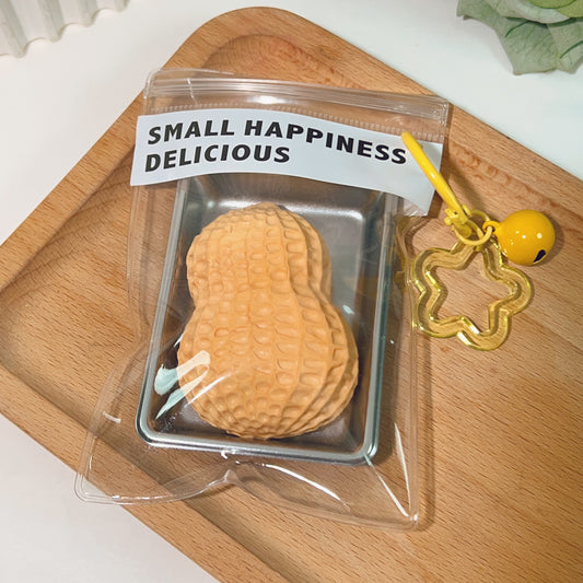 💖 Cute Peanut Squishy – "Good Things Happen" with Every Squeeze! 💖