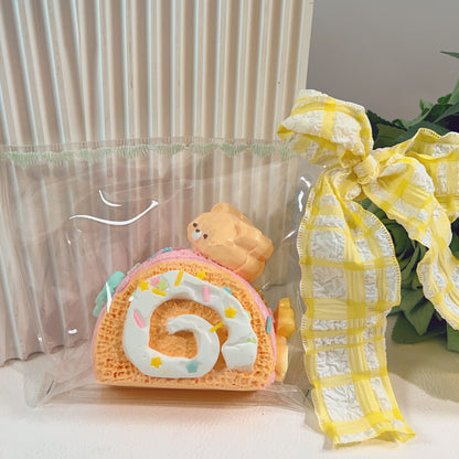 🐻Bear Swiss Roll Squishy🐻