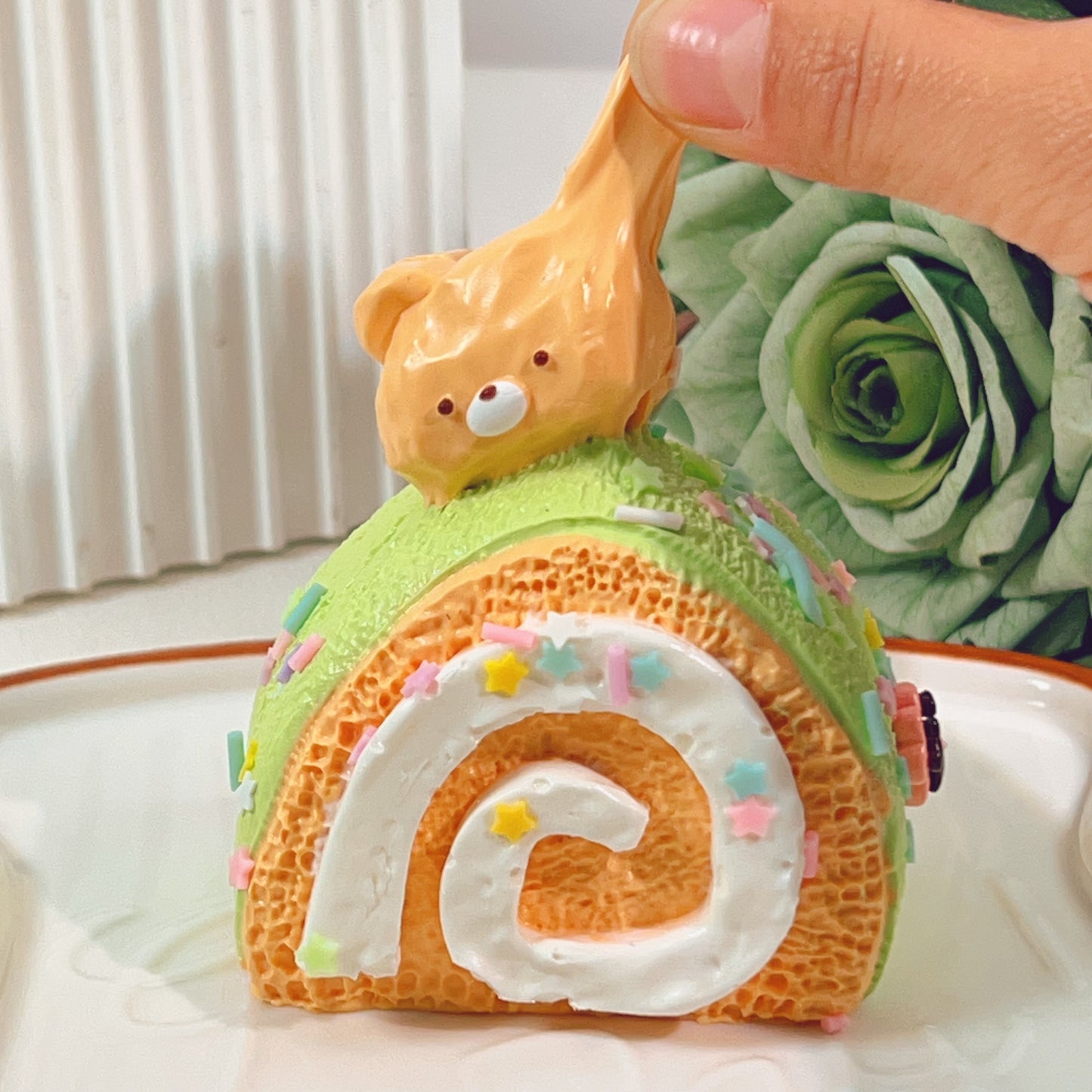 🐻Bear Swiss Roll Squishy🐻