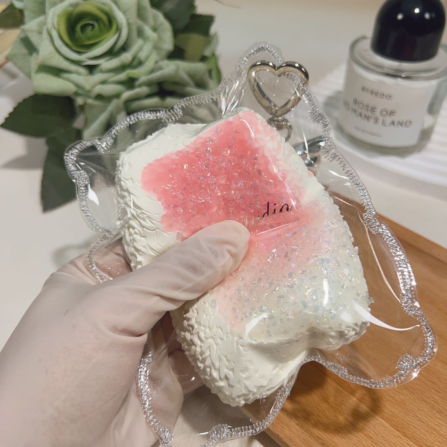🍚Crystal Rice Ball Squishy 🍚