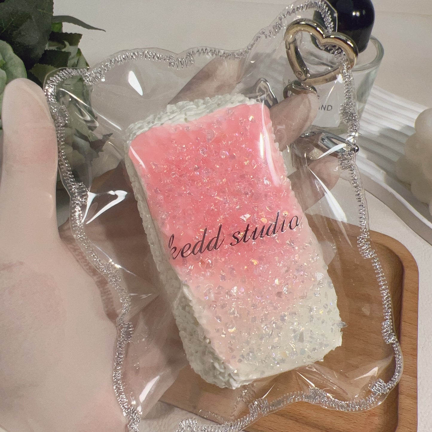 🍚Crystal Rice Ball Squishy 🍚