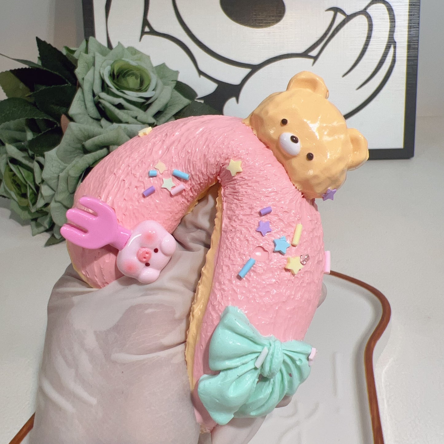 🐻Bear Swiss Roll Squishy🐻